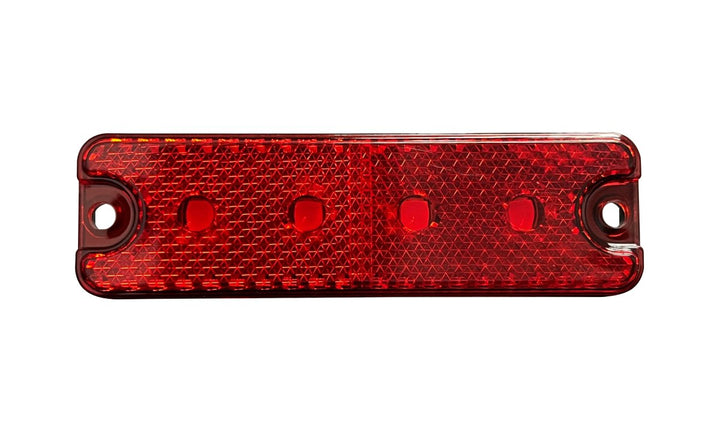 88 Series Red Rear-End Outline Marker w/ Reflector 10-30V 10pk