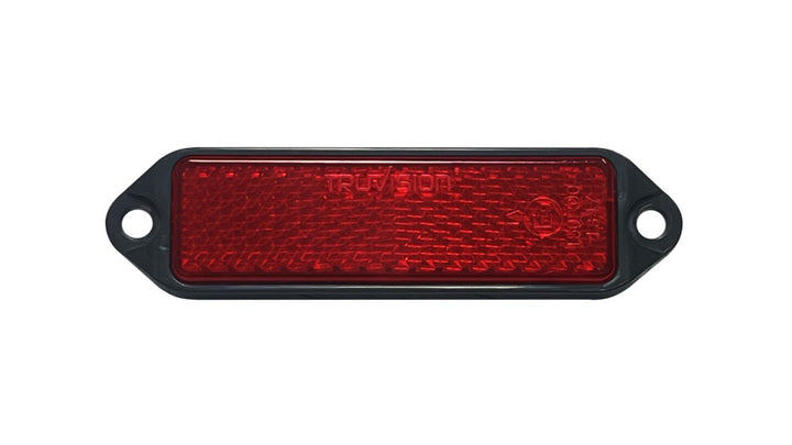 Reflex Reflector (Red) 92x24 Black Screw Base 100Pk