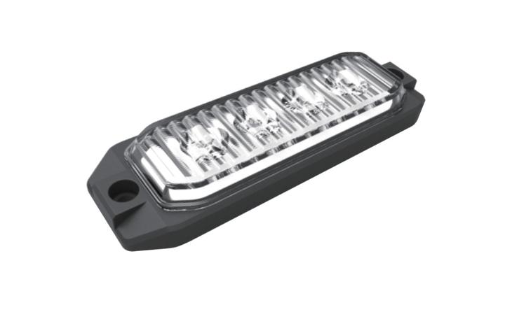 Extra Slim LED strobe lights (Amber) 12/24V 101mm