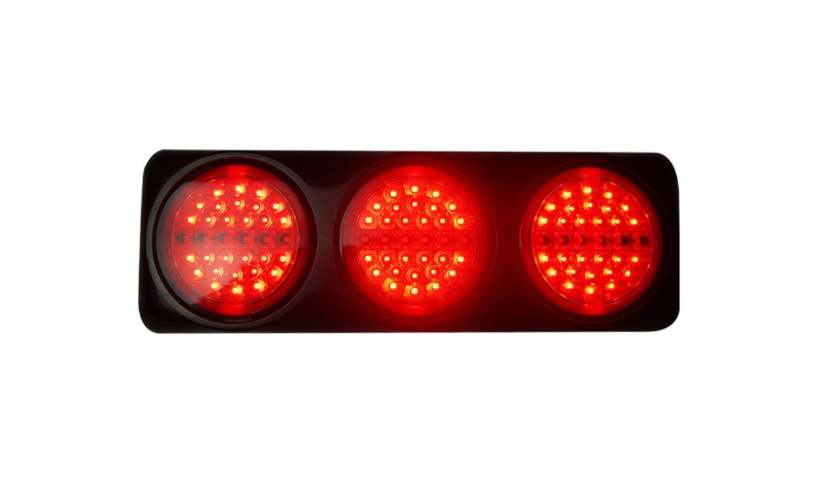 5inch Round Triple Stop/Tail glow, Running Indicator