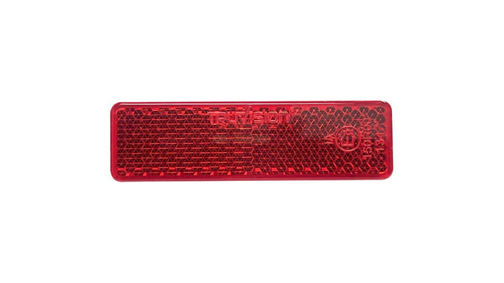 Reflex Reflector (Red) 70x20 Stick-On 100PK