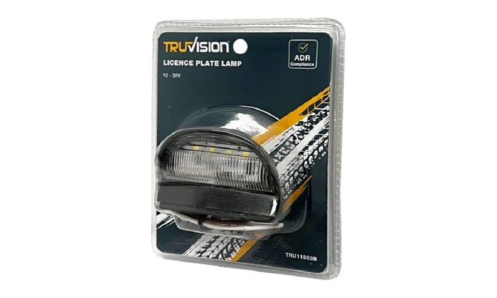 4LED License Plate Lamp 10-30V Blister