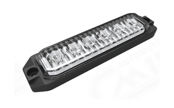 Extra Slim LED strobe lights (Amber)  12/24V 119mm