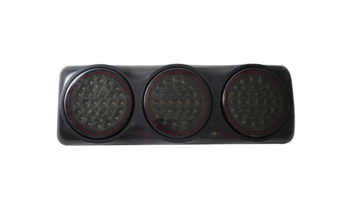 5inch Round Triple Stop/Tail glow, Running Indicator