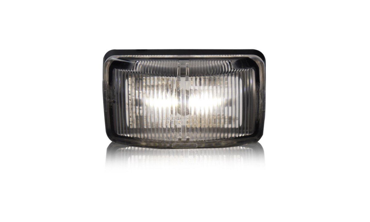 62 Series White Front-End Outline Marker 10-30V 10pk