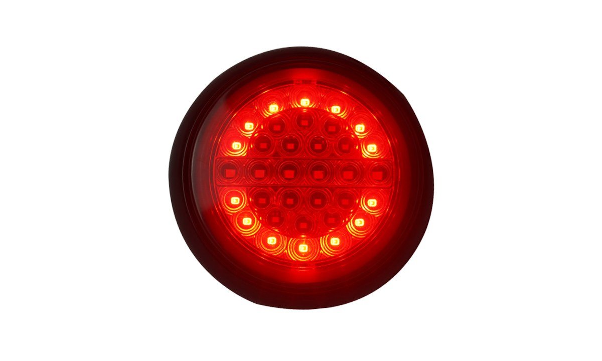 5inch Round Stop/Tail glow, Running Indicator/Reverse Black Base