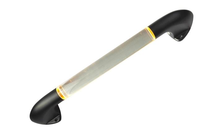 Grab Handle Light 453mm Clear Acrylic (Amber)