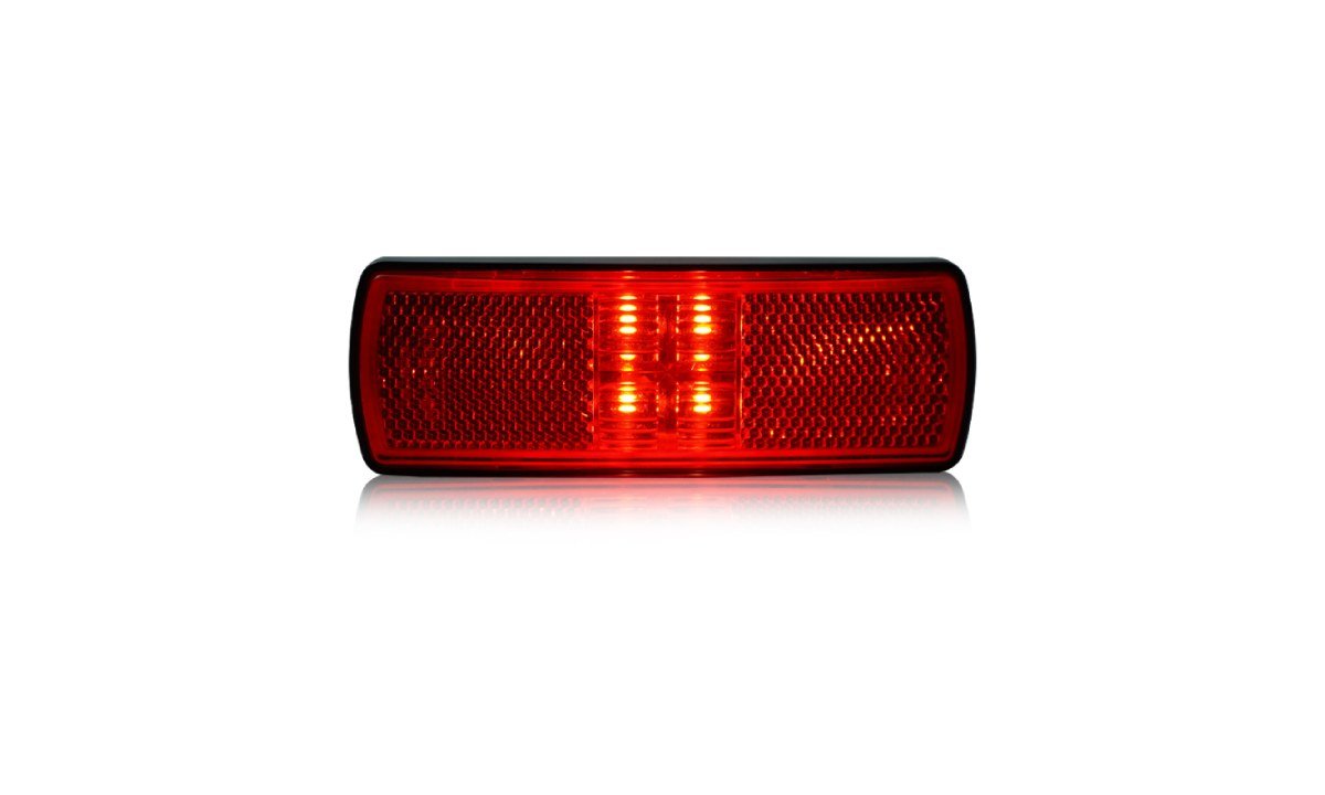 122 Series Red Rear-End Outline Marker/Reflector 10-30V 10pk